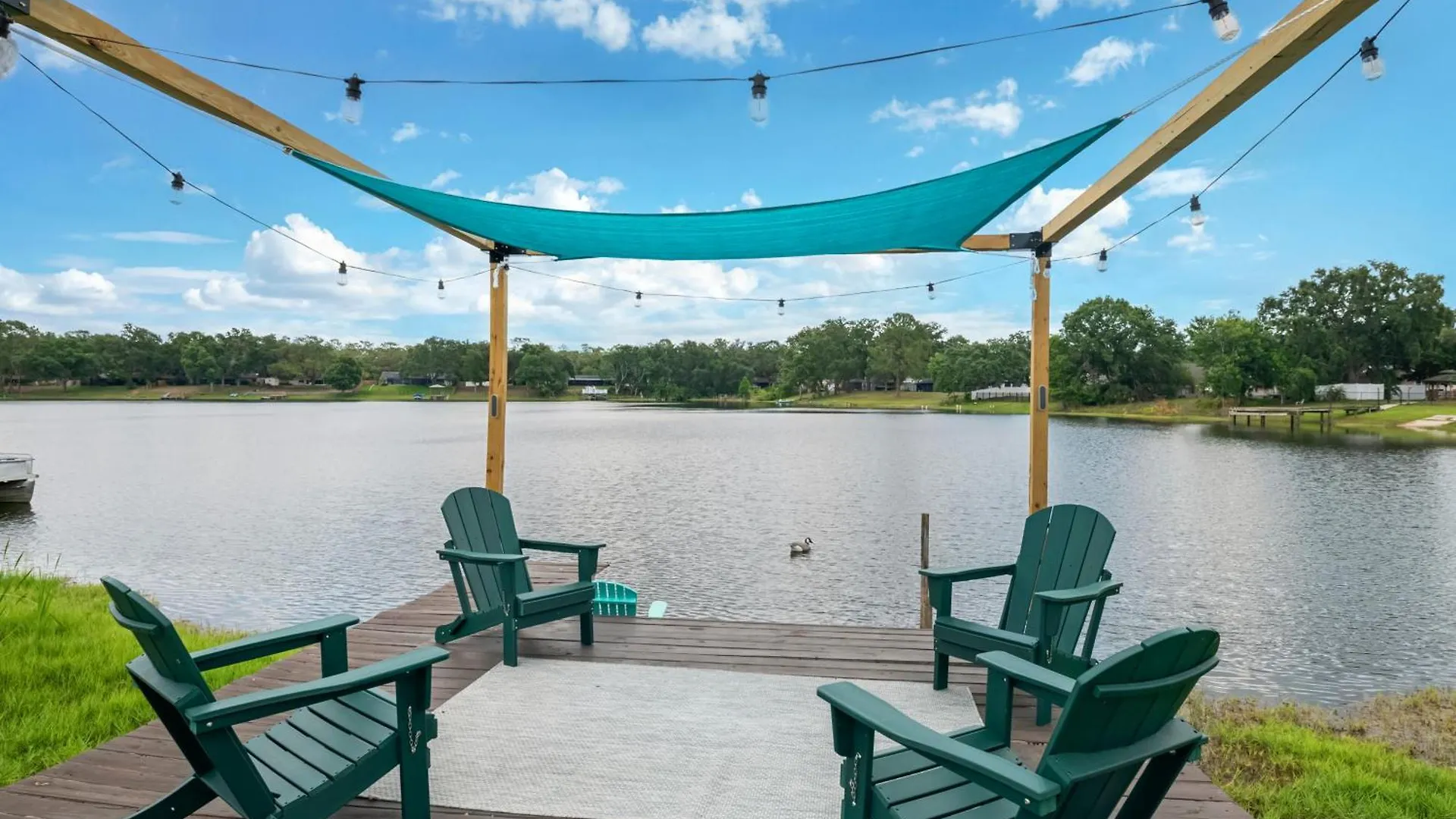 Διαμέρισμα Tampa Lakefront And Pool House Game Room